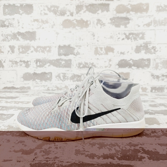 Nike Shoes - Nike Free Training Grey Quilted Sport Athleisure Running Sneakers B518